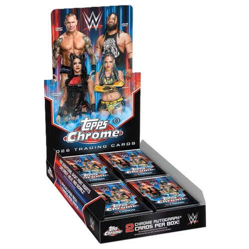 2026 Topps Chrome WWE Wrestling Hobby Box