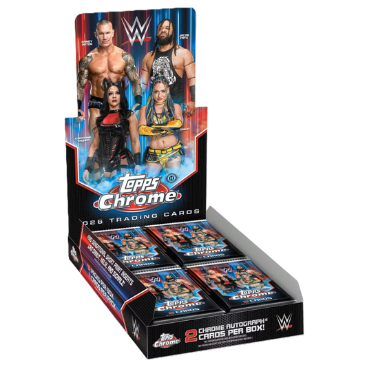 2026 Topps Chrome WWE Wrestling Hobby Box