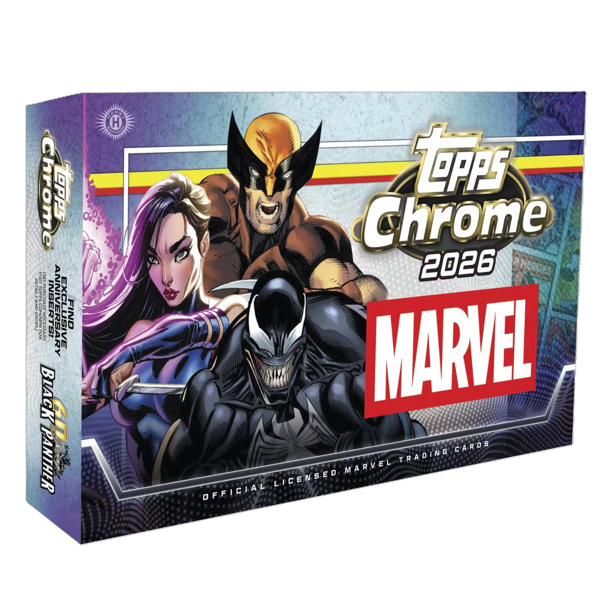 2026 Topps Chrome Marvel Comics Hobby Box