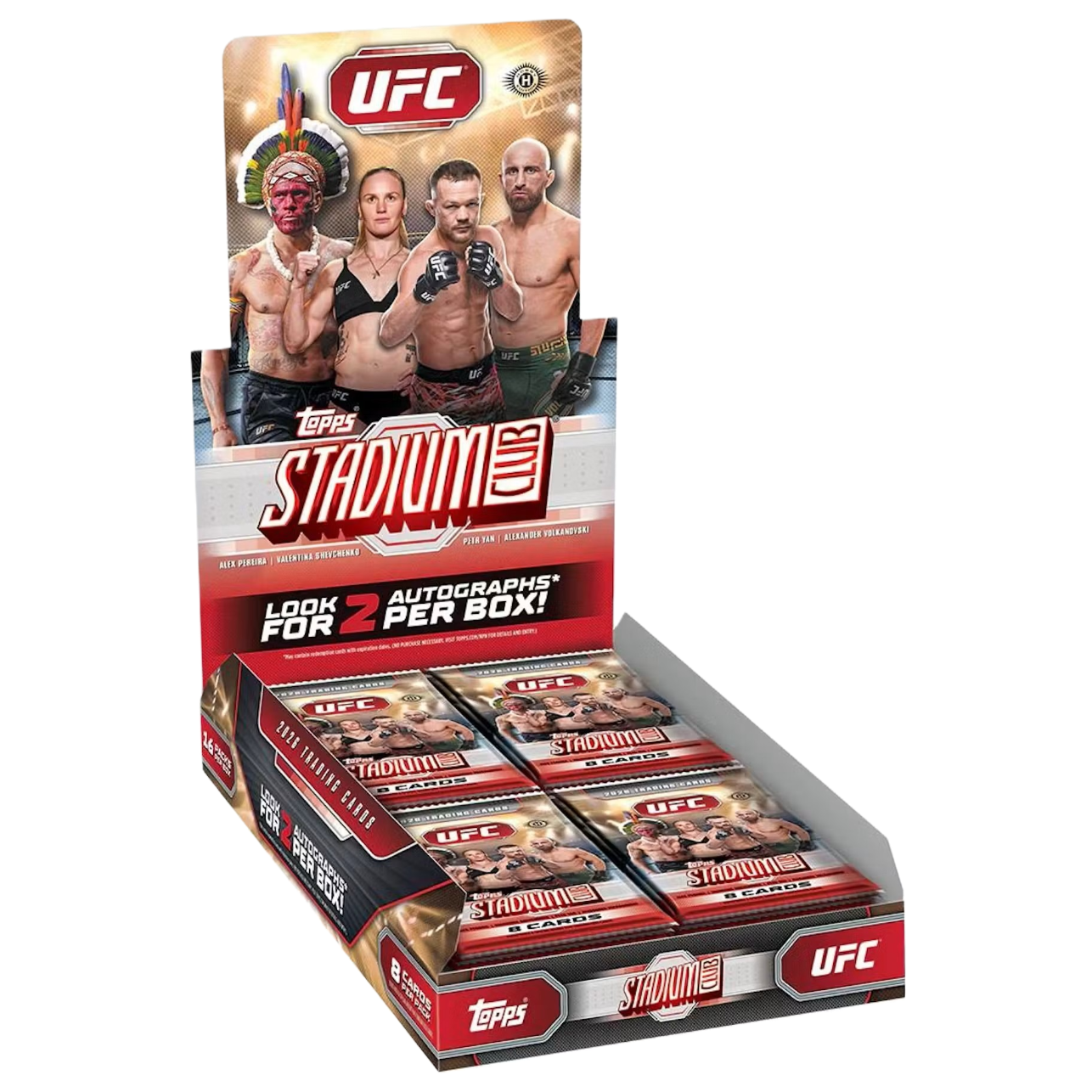 2026 Topps Stadium Club UFC Hobby Box