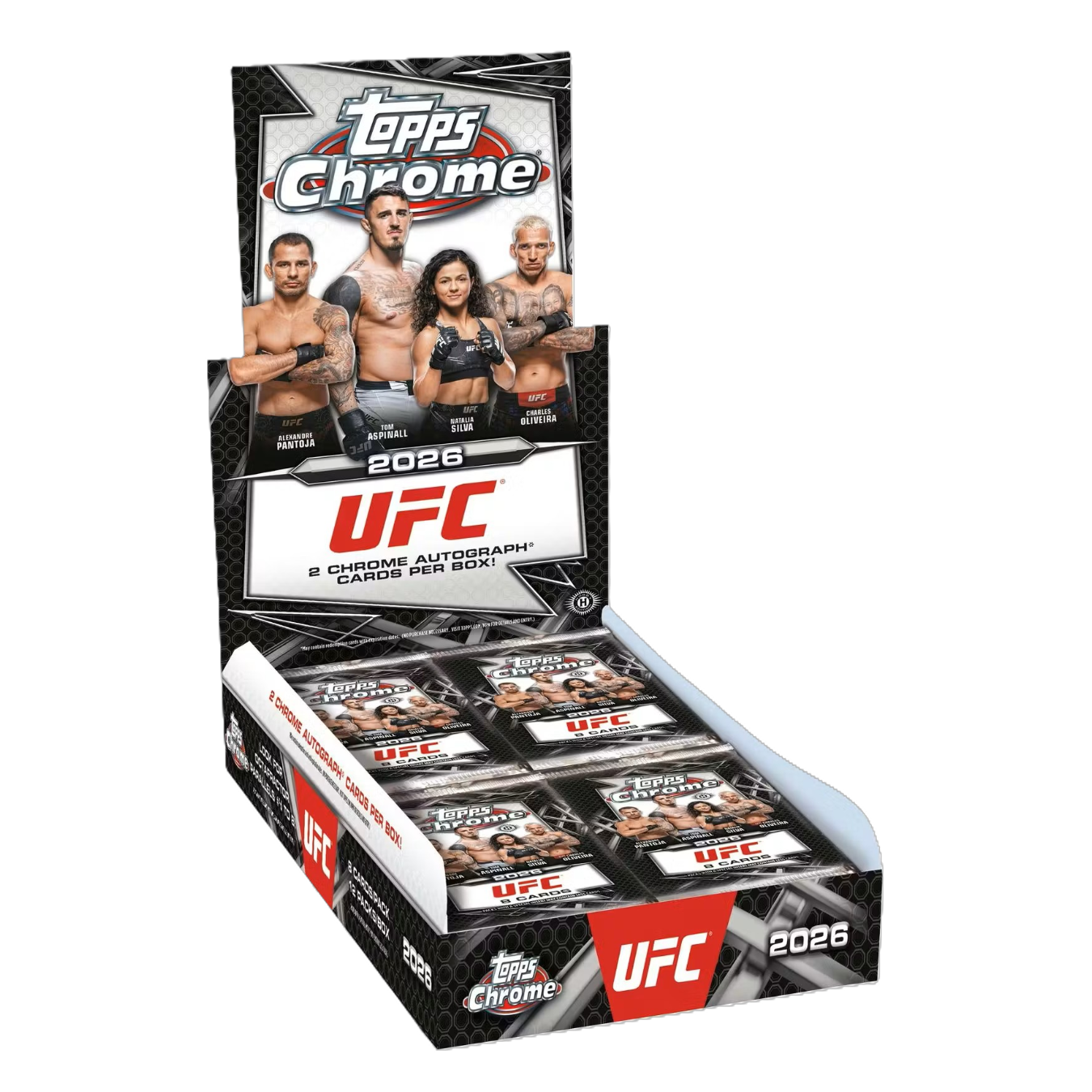 2026 Topps Chrome UFC Hobby Box