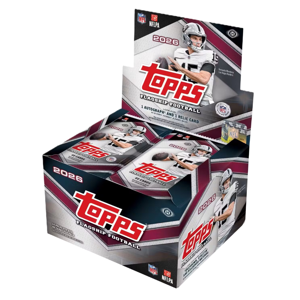 2026 Topps Flagship Football Hobby Jumbo Box
