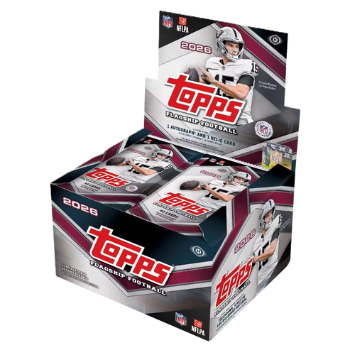 2026 Topps Flagship Football Hobby Jumbo Box