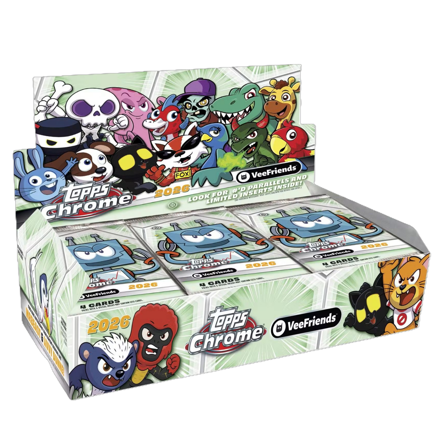 2026 Topps VeeFriends Chrome Hobby Box