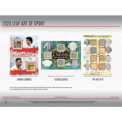 2026 Leaf Art of Sport Hobby Box