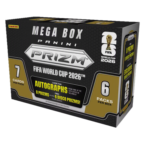 2026 Panini Prizm FIFA World Cup Soccer Hobby Mega Box