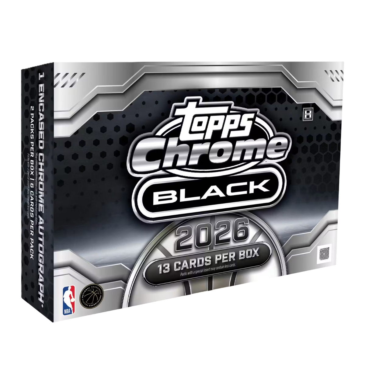 2025/26 Topps Chrome Black Basketball Hobby Box