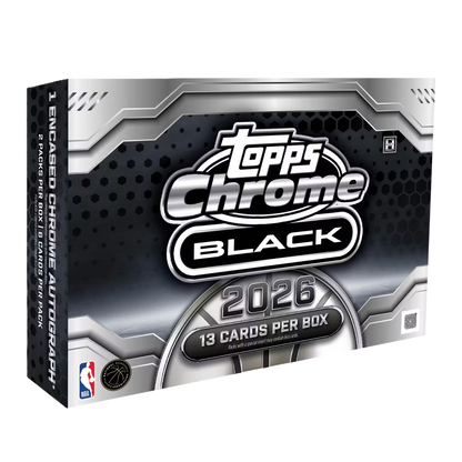 2025/26 Topps Chrome Black Basketball Hobby Box