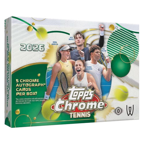 2026 Topps Chrome Tennis Delight Box