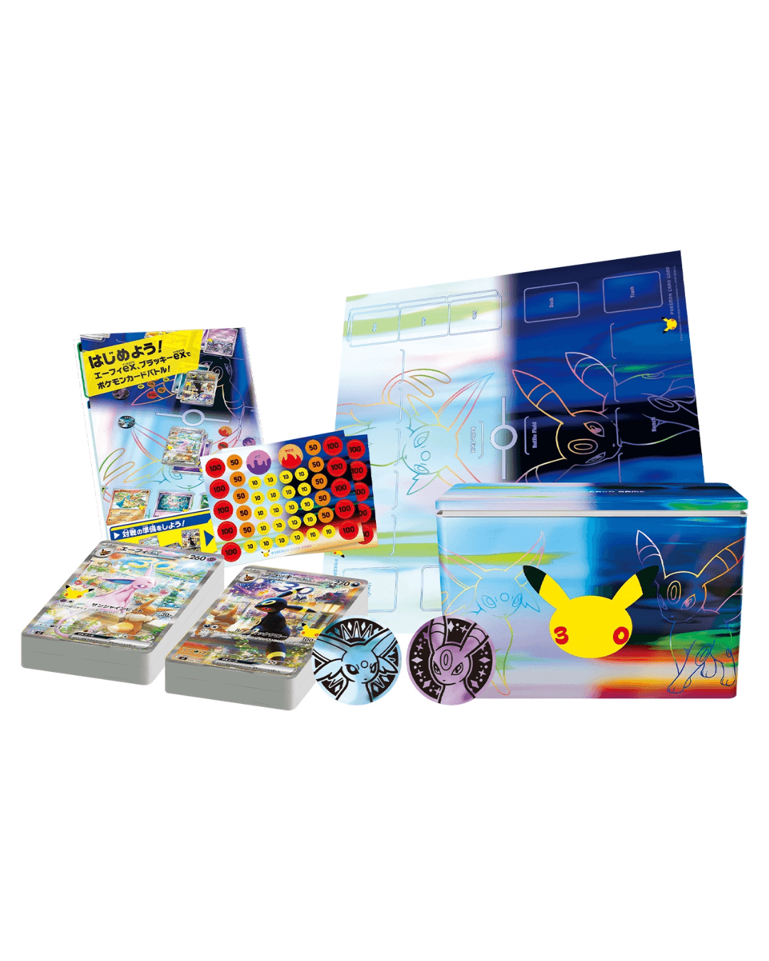 30th CELEBRATION Premium TCG Deck set Espeon・Umbreon