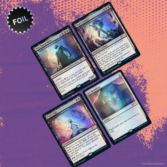 Magic the Gathering - Secret Lair - Post Malone - Backstage Pass - Traditional Foil