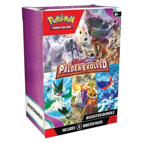 Pokemon Paldea Evolved Booster Bundle SV02