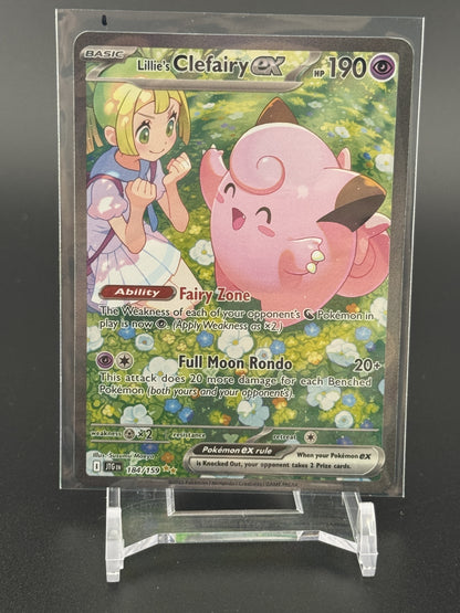 Pokemon SV09: Journey Together #184/159 Lillie's Clefairy ex #1