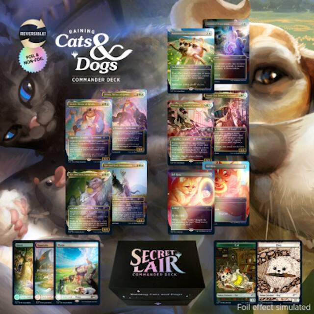 Magic the Gathering - Secret Lair - Raining Cats & Dogs
