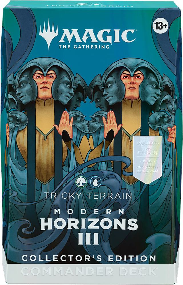 Magic the Gathering - Modern Horizons 3 - Tricky Terrain Commander Deck - Collector Edition