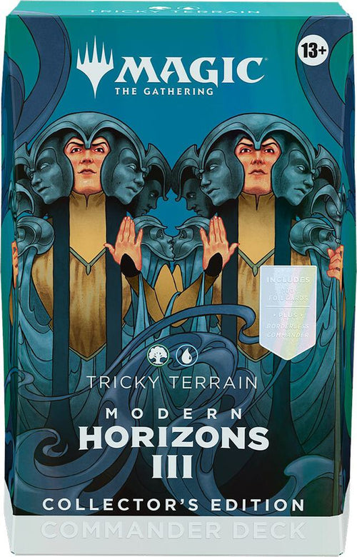 Magic the Gathering - Modern Horizons 3 - Tricky Terrain Commander Deck - Collector Edition