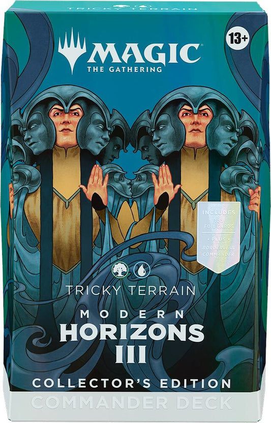 Magic the Gathering - Modern Horizons 3 - Tricky Terrain Commander Deck - Collector Edition