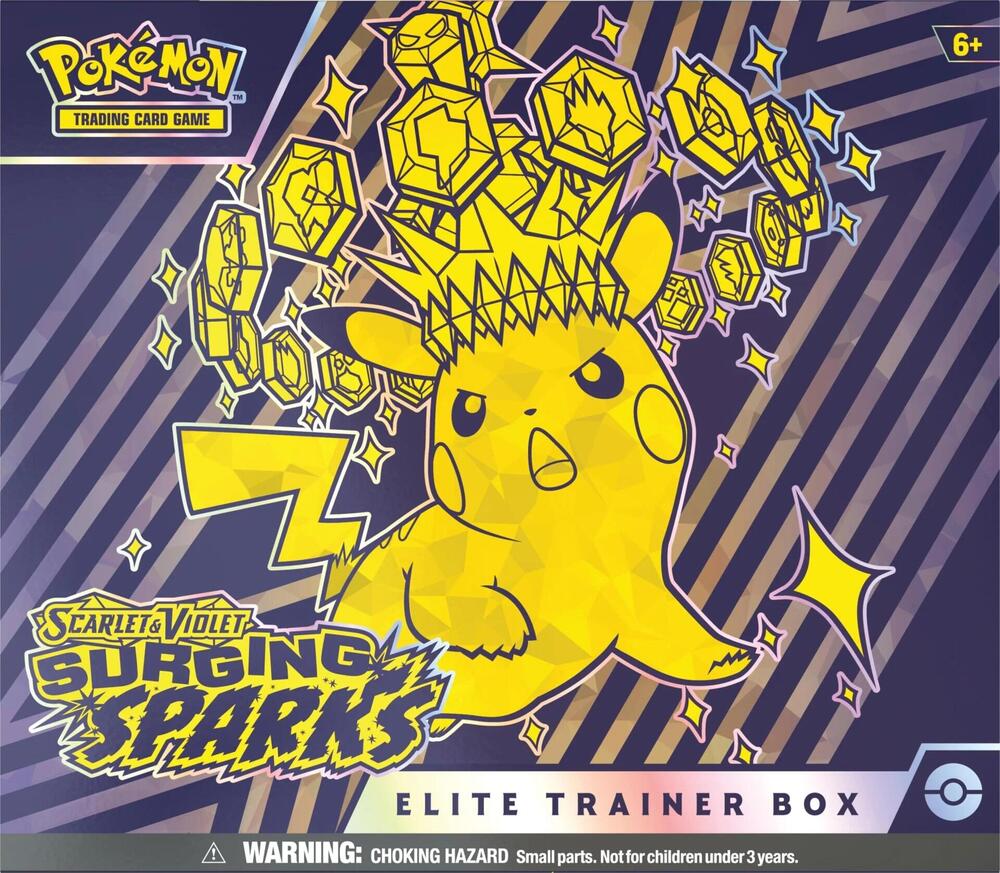 Pokemon Surging Sparks Elite Trainer Box - SV08: Surging Sparks