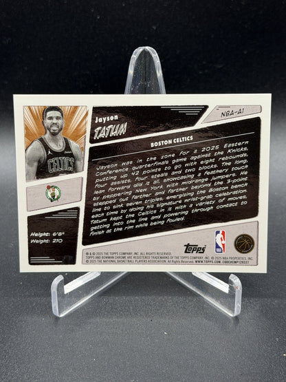 2025-26 Bowman #NBA-A1 Jayson Tatum Anime NBA
