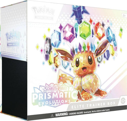 Pokemon Prismatic Evolutions Elite Trainer Box (Tear in Box)