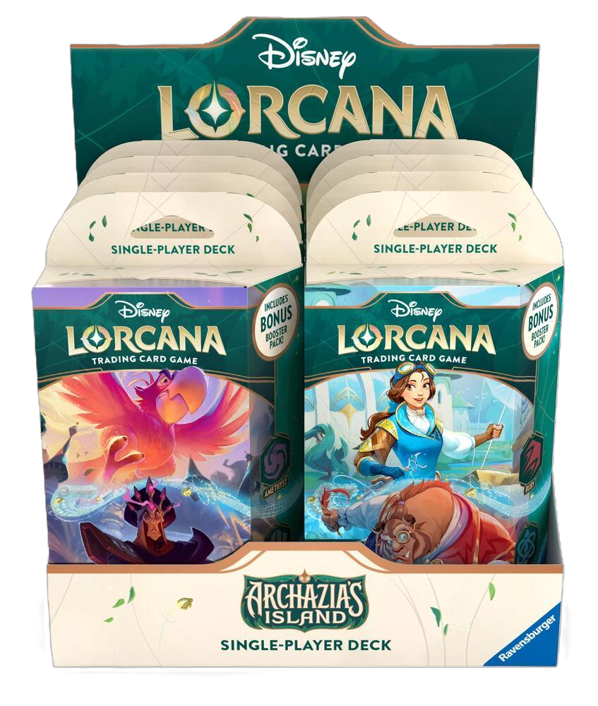 Disney Lorcana: Archazia's Island Starter 8-Deck Display Box