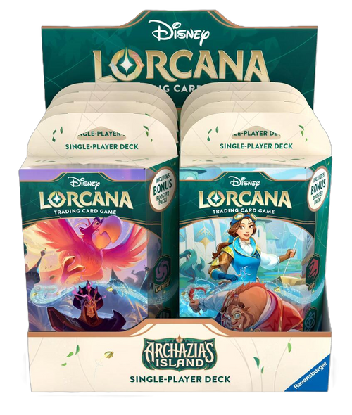 Disney Lorcana: Archazia's Island Starter 8-Deck Display Box