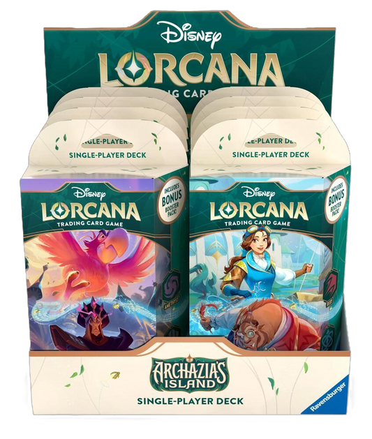 Disney Lorcana: Archazia's Island Starter 8-Deck Display Box