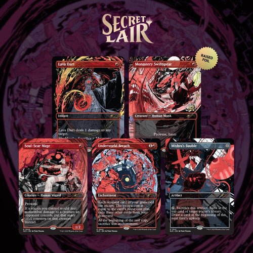 Magic the Gathering - Secret Lair - vroooOOOOMMMMMM! - Raised Foil