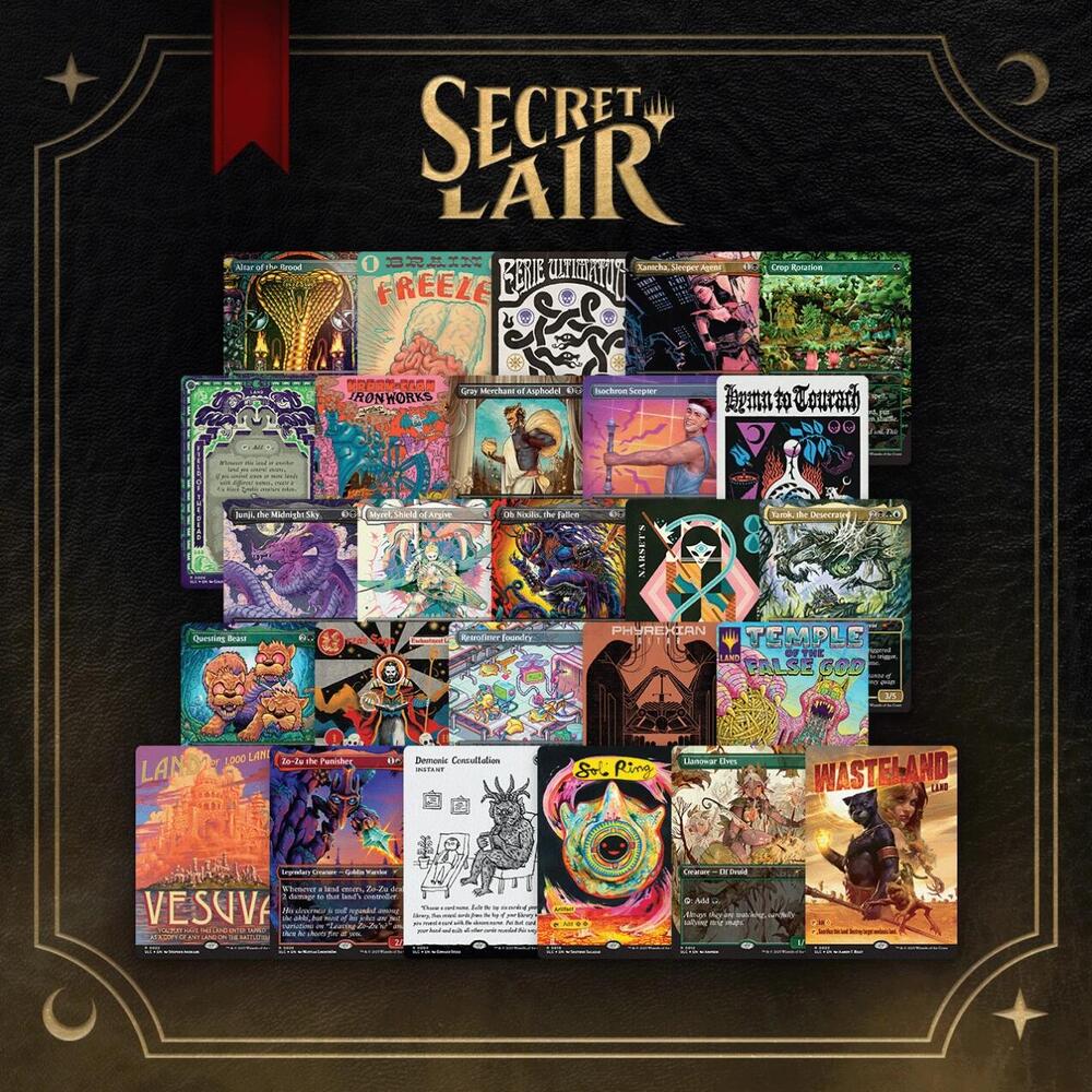 Magic the Gathering - Secret Lair - An Encyclopedia of Magic