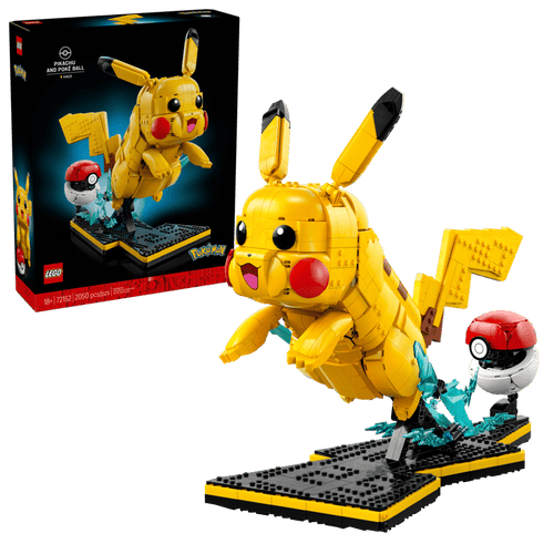 LEGO Pokemon Pikachu and Poke Ball