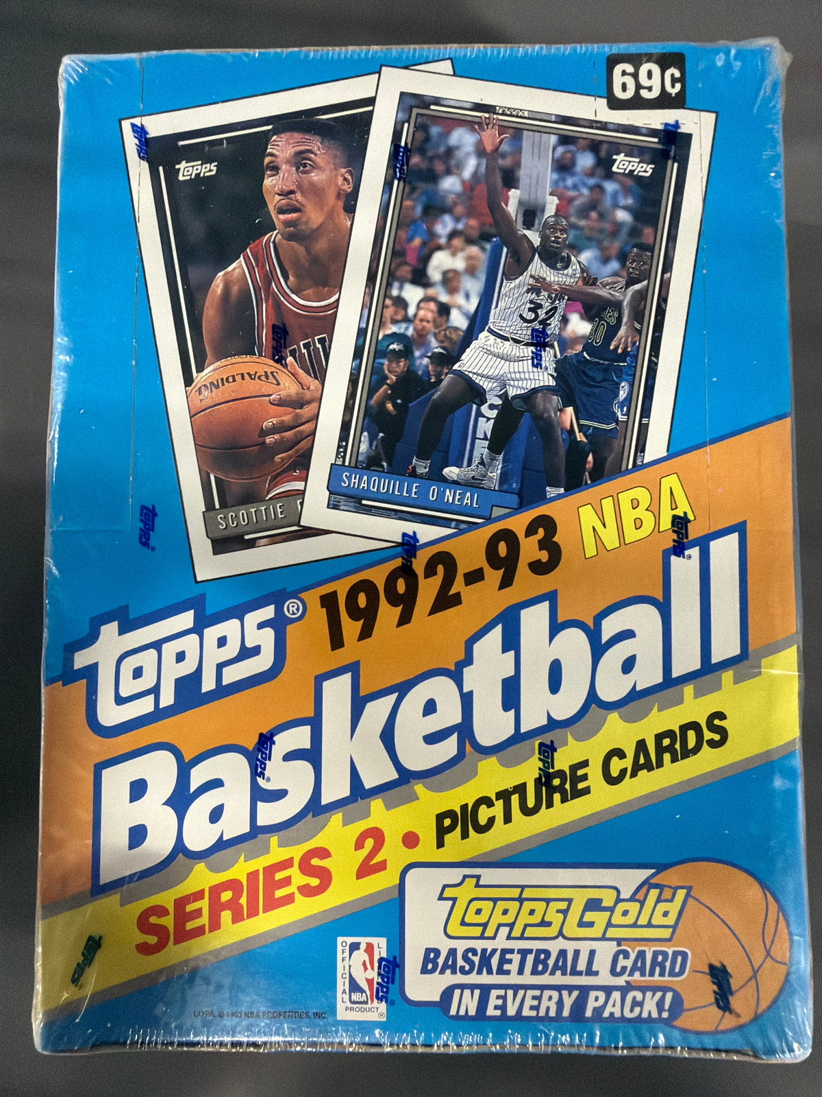 1992-93 Topps Series 2 Basketball Hobby Box (36 Packs)