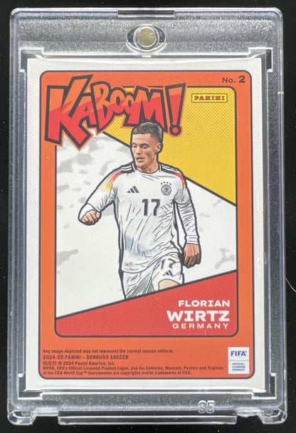 2024-25 Panini Donruss Kaboom #2 Florian Wirtz