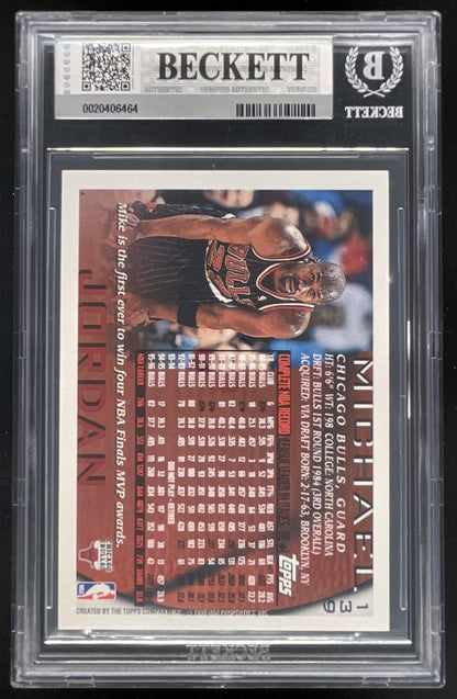 1996-97 Topps NBA at 50 #139 Michael Jordan BGS 8.5