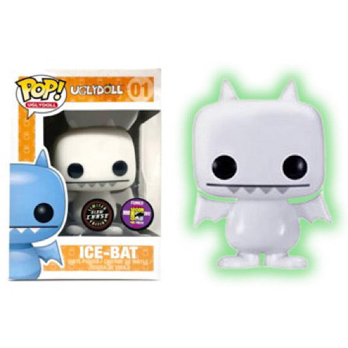 Ice-Bat, White, Glow, Chase, 2012 SDCC, LE48, #01, (Condition 7/10)