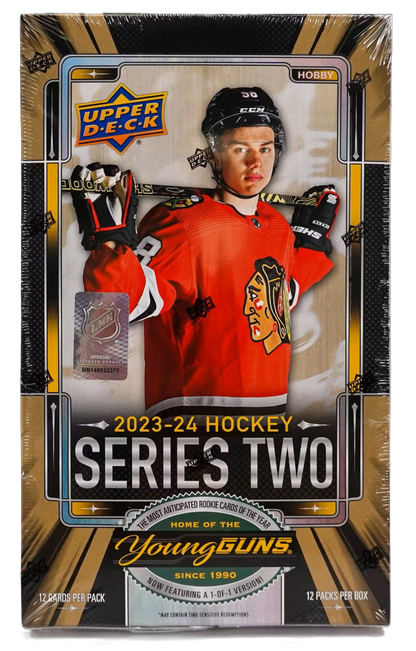 2023-24 Upper Deck Series 2 Hockey Hobby Box