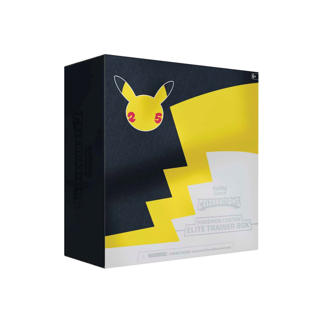 Pokemon Celebrations Elite Trainer Box Pokemon Center