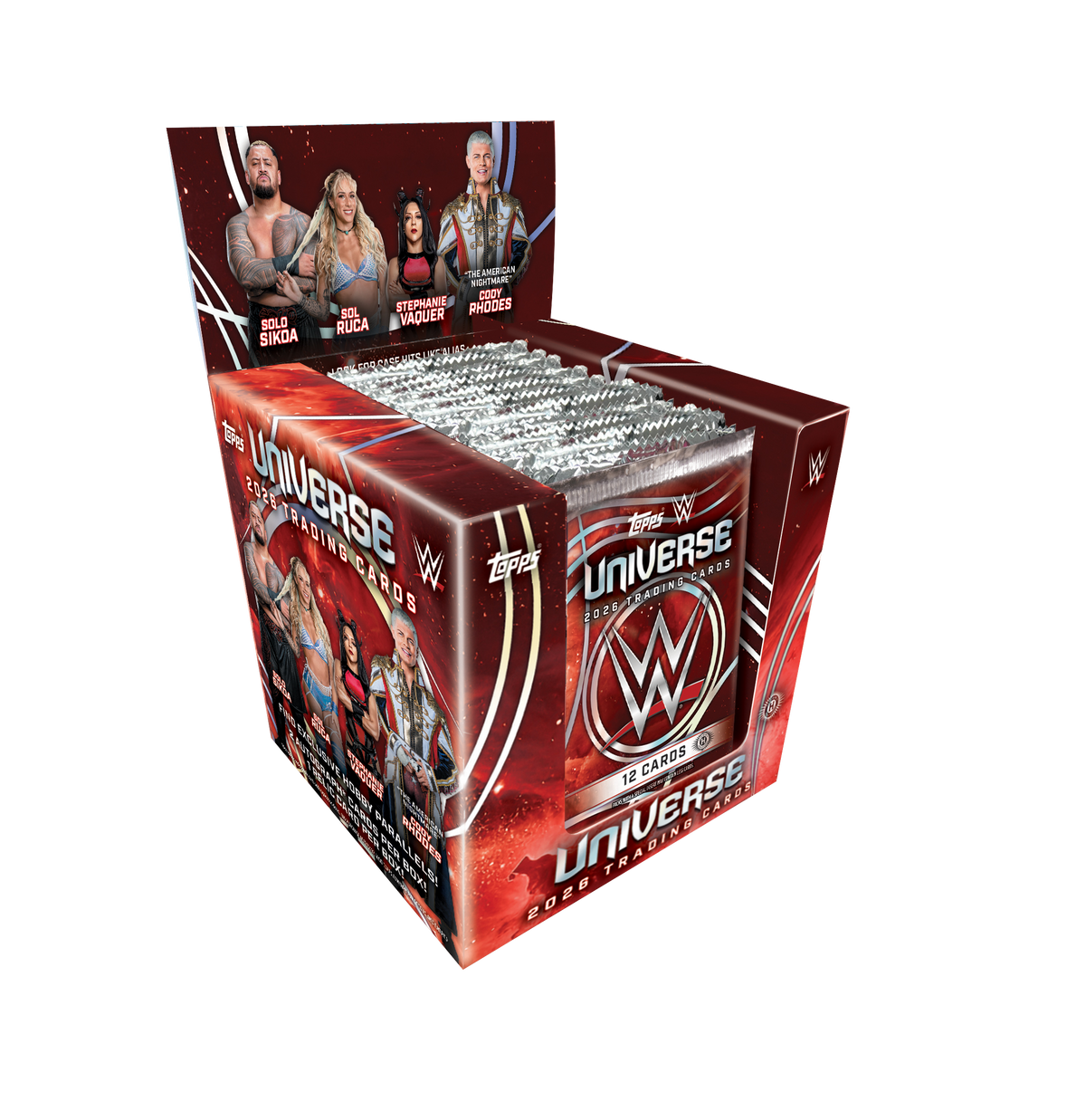 2026 Topps WWE Universe Hobby 12-Box Case