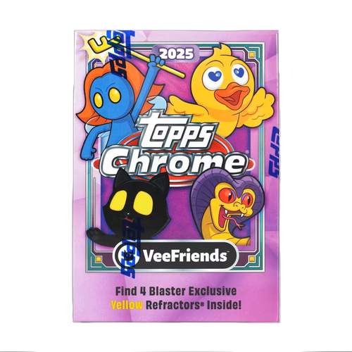 2025 Topps VeeFriends Chrome Blaster 8-Pack Box