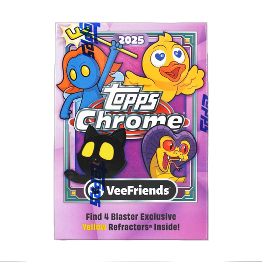 2025 Topps VeeFriends Chrome Blaster 8-Pack Box