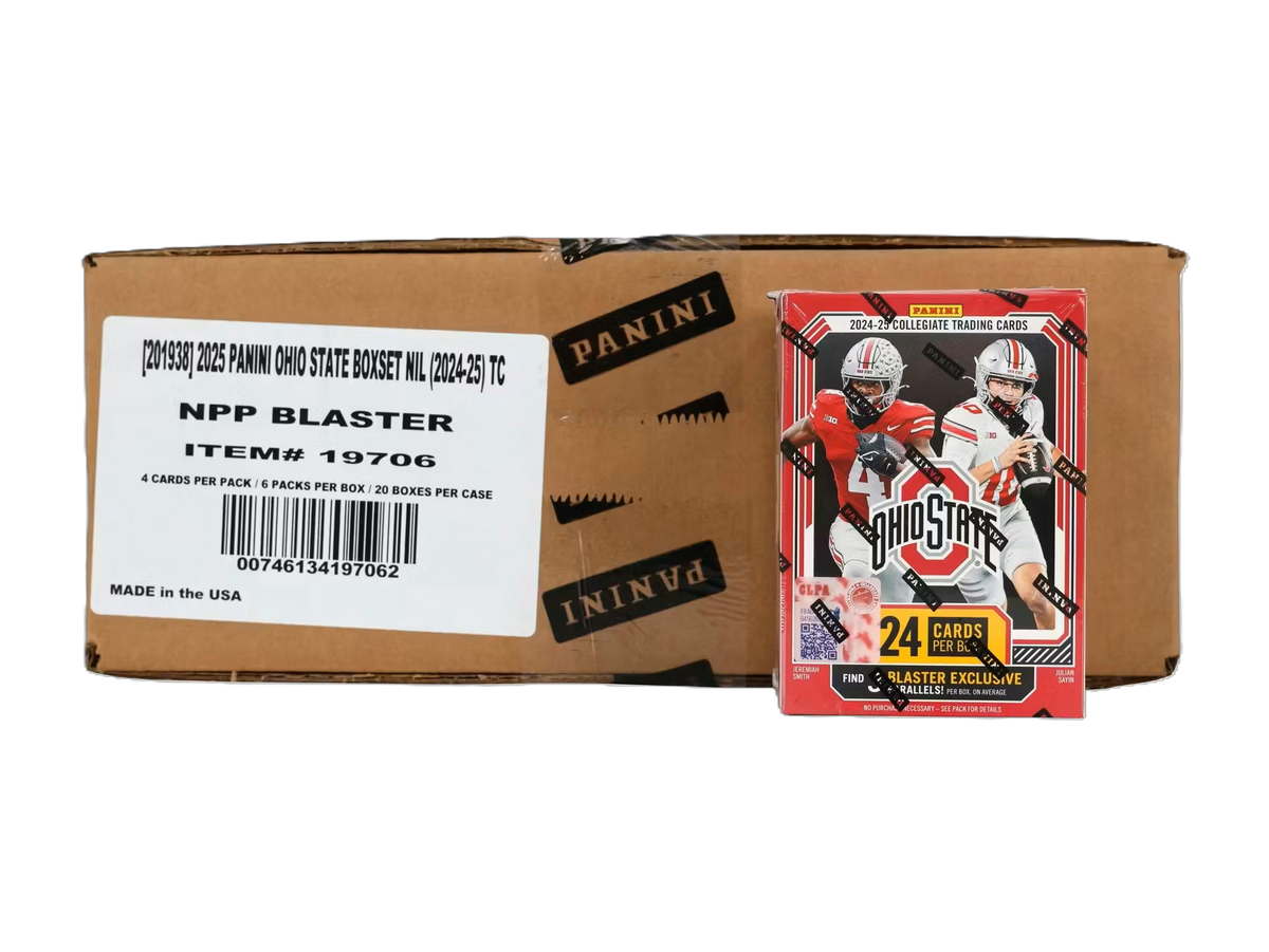 2025 Panini NIL The Ohio State University Blaster 20-Box Case