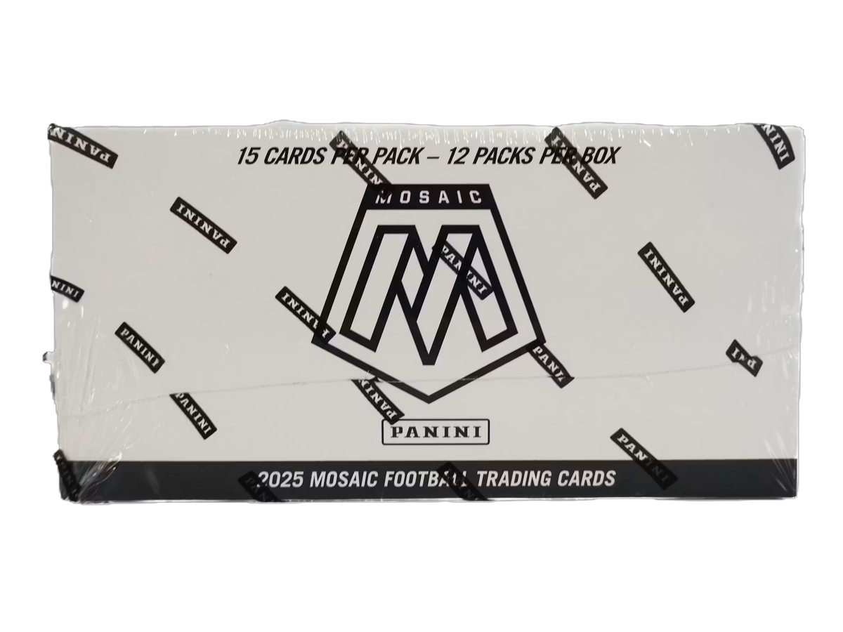 2025 Panini Mosaic Football Jumbo Value 12-Pack Box