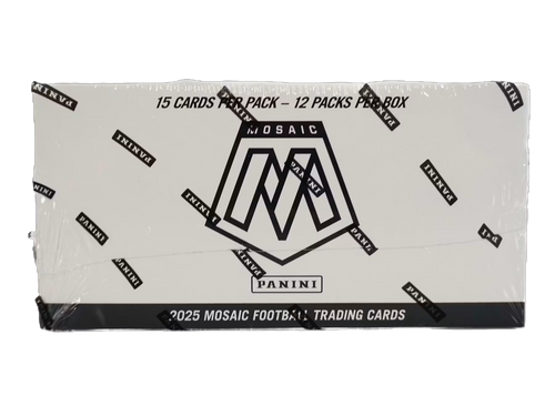 2025 Panini Mosaic Football Jumbo Value 12-Pack Box