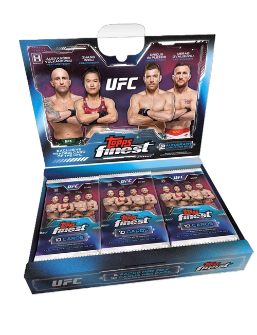 2025 Topps Finest UFC Hobby Box
