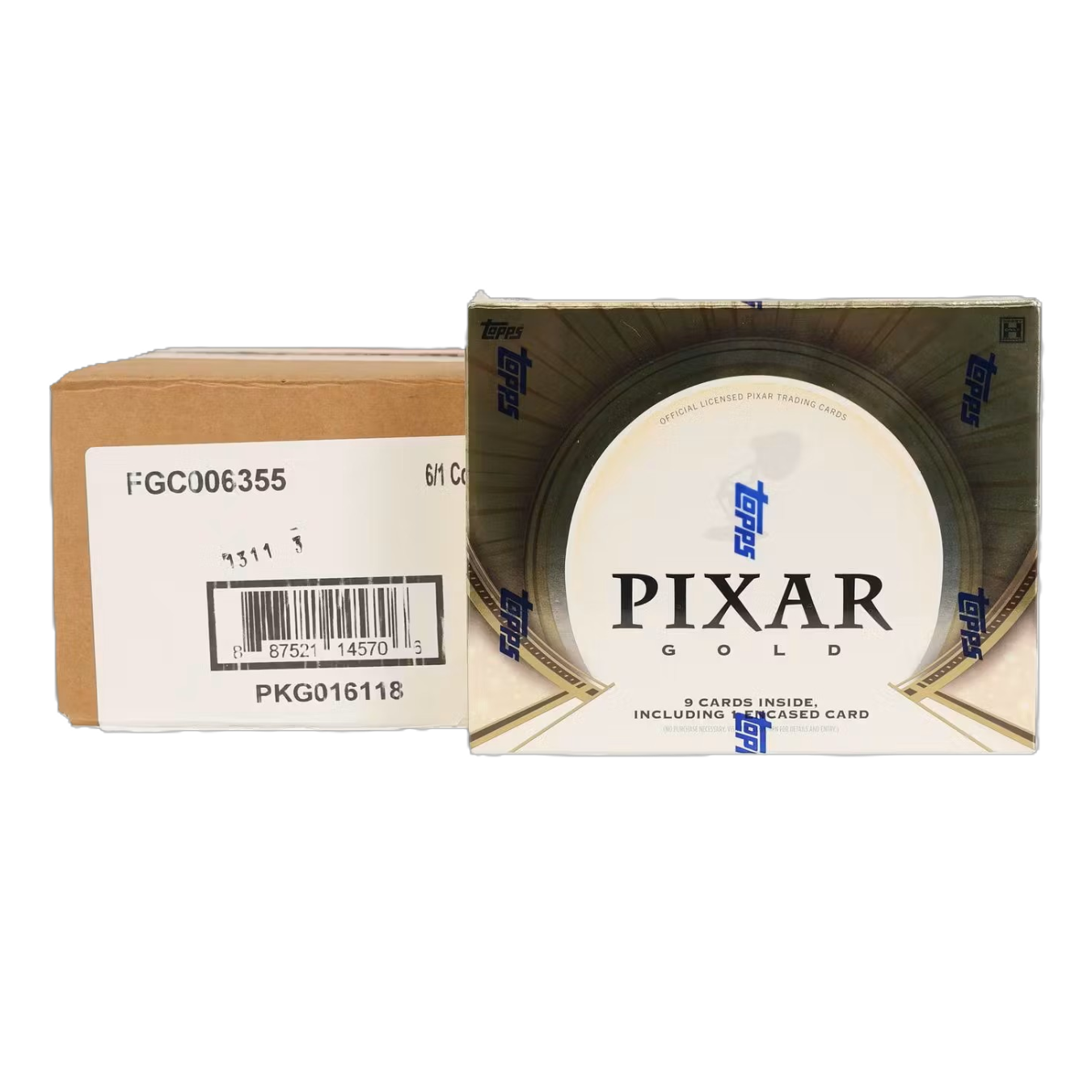 2025 Topps Pixar Gold Hobby 6-Box Case