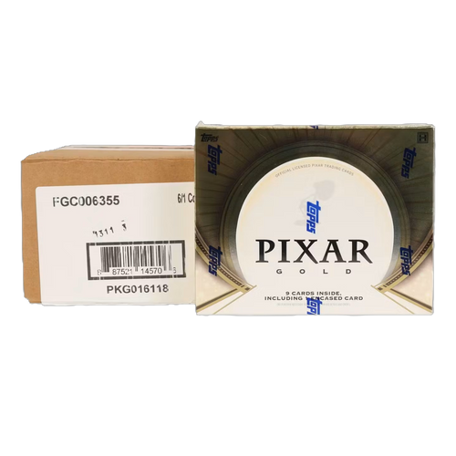 2025 Topps Pixar Gold Hobby 6-Box Case
