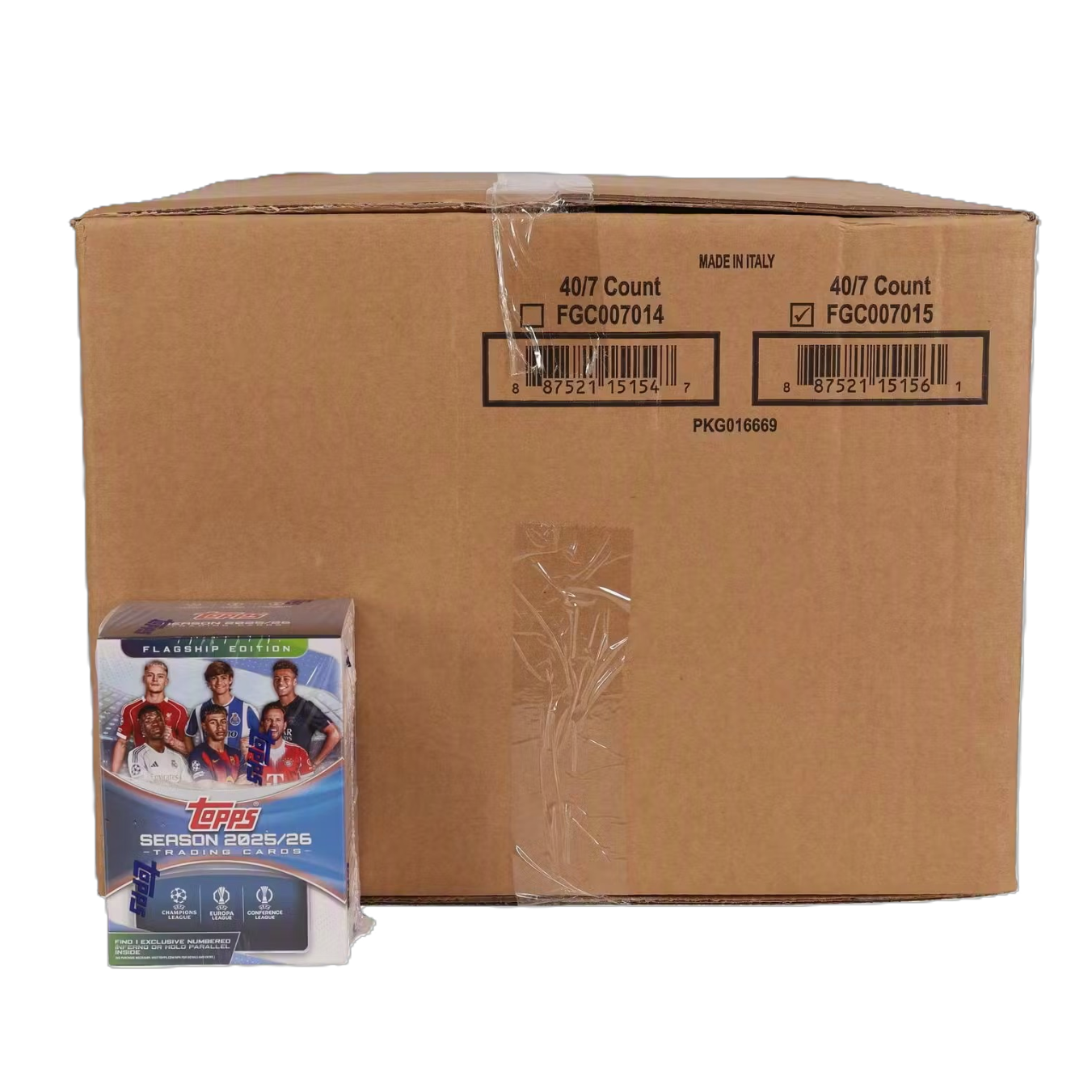 2025-26 Topps UEFA Club Competitions Blaster 40-Box Case