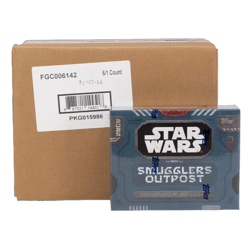 2025 Topps Star Wars Smugglers Outpost Hobby 6-Box Case
