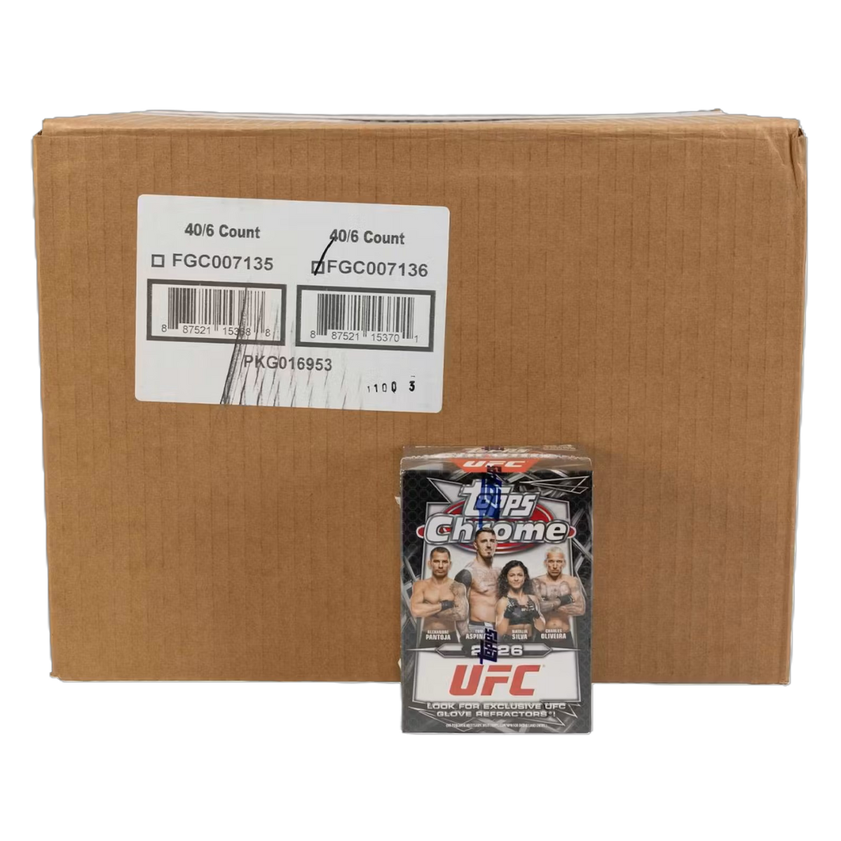 2026 Topps Chrome UFC Blaster 40-Box Case