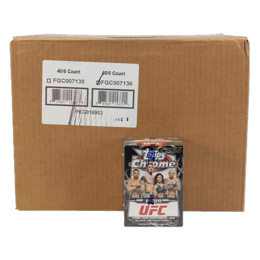 2026 Topps Chrome UFC Blaster 40-Box Case