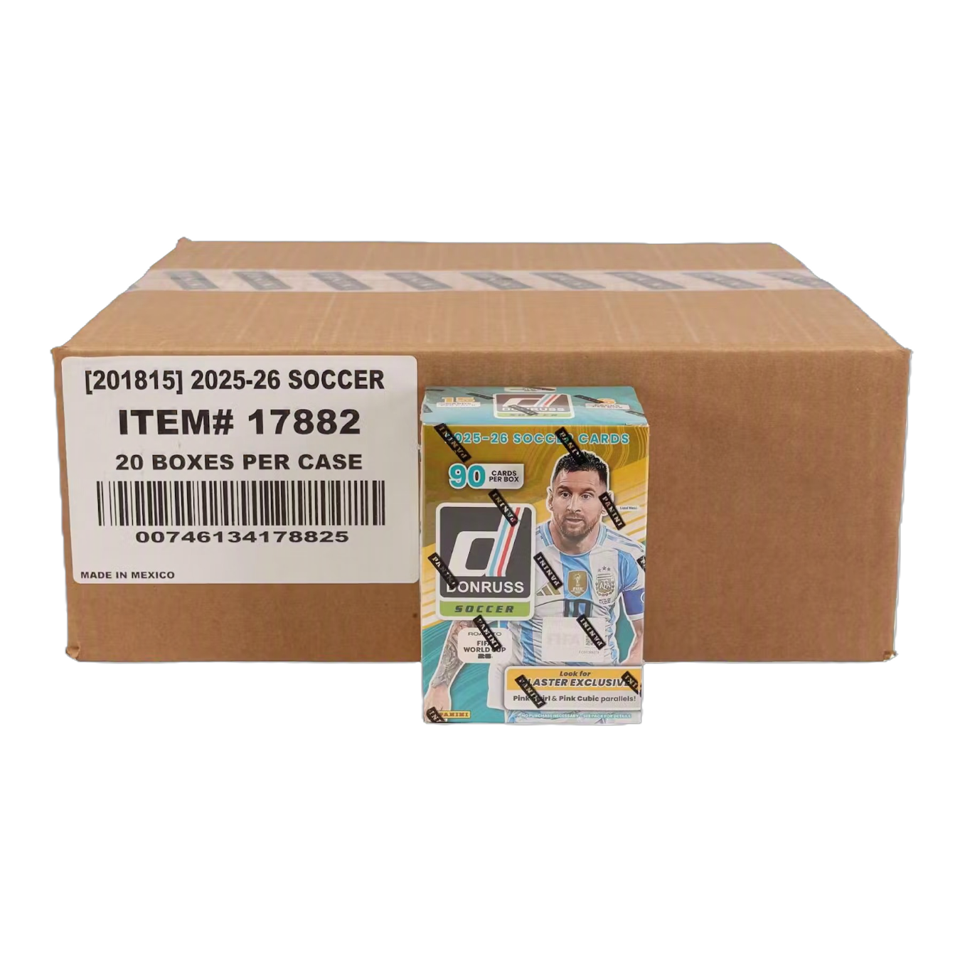 2025/26 Panini Donruss Road to FIFA World Cup Soccer Hobby 20-Blaster Case